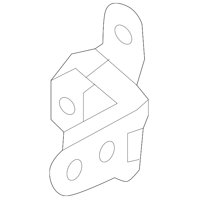 79310-0U000 UPPER HINGE, LEFT