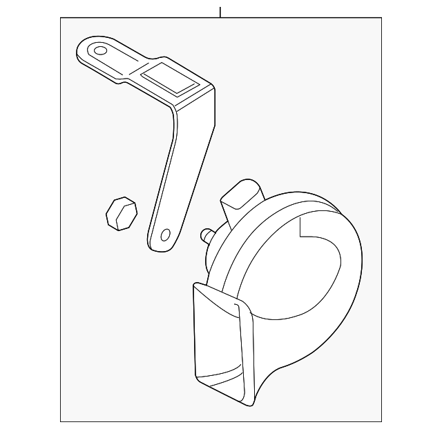 8U0-951-209 LOW NOTE HORN