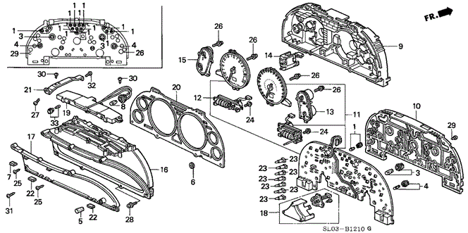 NSX METER COMPONENTS