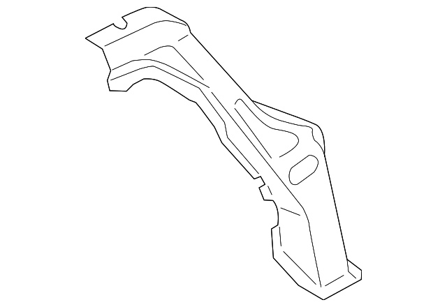 76660-1KE0B Деталь PILLAR REINF, RIGHT