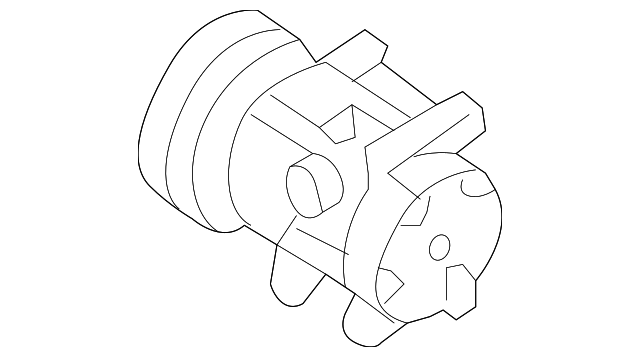 97701-4D901 COMPRESSOR ASSY
