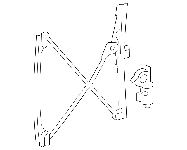 20971729 REGULATOR, LEFT