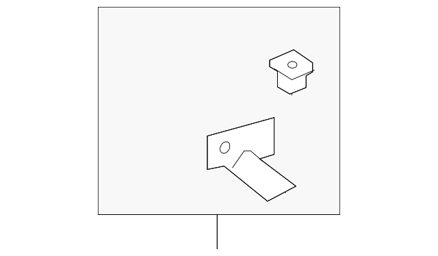 67625-0C020 ARMREST BRACKET, RIGHT