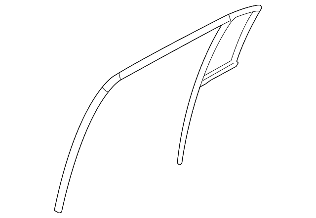 83531-3F000 Деталь RUN CHANNEL, LEFT