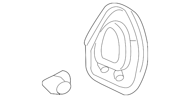 81147-S2A-A01ZA Деталь COVER, HEADREST *NH474L* (MEDIUM SILVER)