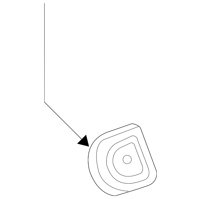 22720756 Деталь CRUISE SWITCH, LEFT