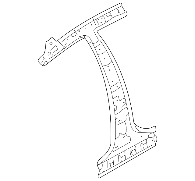 71401-26000 Деталь INNER REINF, LEFT