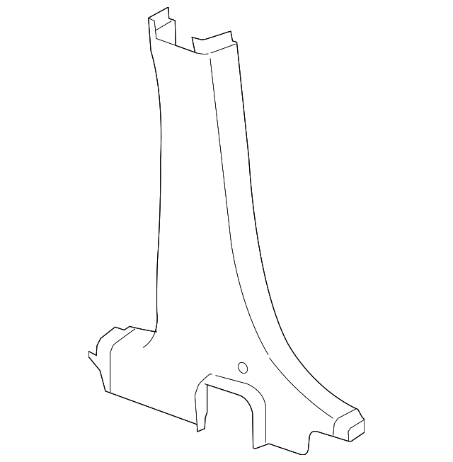 15800814 LWR CTR PLR TRIM, RIGHT