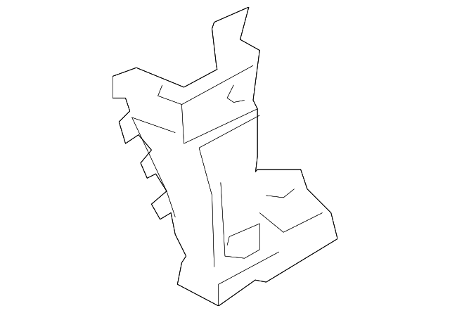 76271-CA000 Деталь LOWER PLR REINF, LEFT