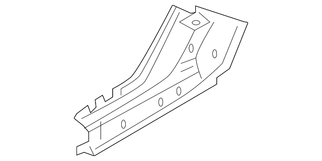 764B5-CA000 Деталь INNER ROCKER, LEFT