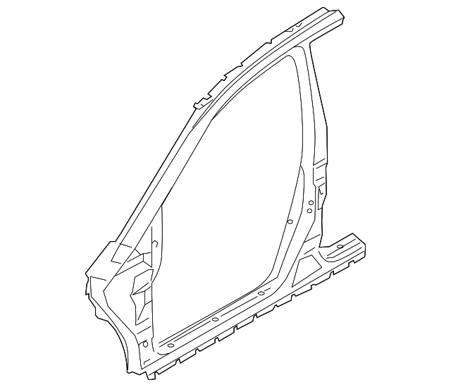76032-CA030 Деталь APERTURE PANEL, RIGHT