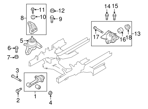 Sportage ENGINE & TRANS MOUNTING