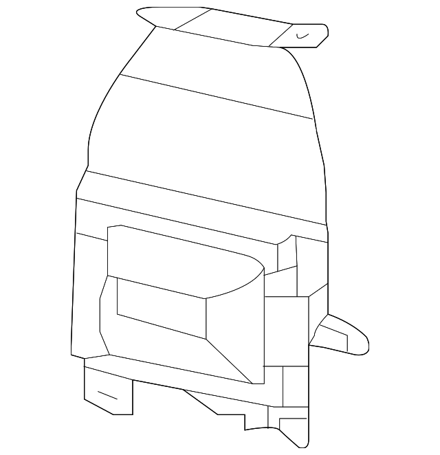 95811-2T600 Деталь BLIND SPOT RADAR, LEFT