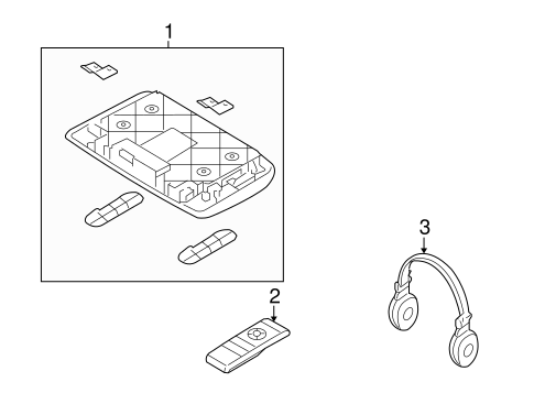 Borrego ENTERTAINMENT SYSTEM COMPONENTS