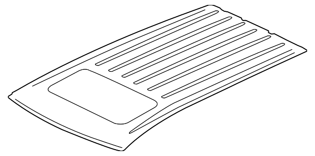 5290B522 Деталь ROOF PANEL