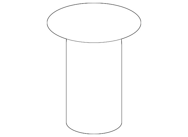MS460117 Деталь ROOF PANEL RIVET