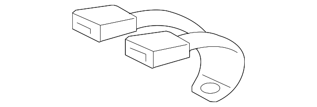 AL8Z-7860044-AC Деталь CENTER BUCKLE