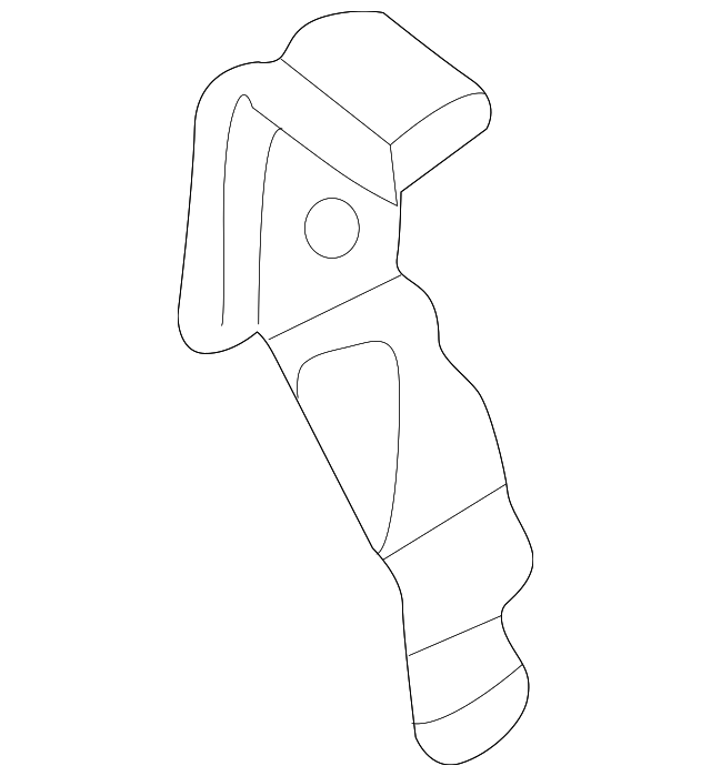 LC62-54-842A Деталь GUSSET, LEFT