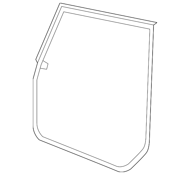 55395275AU Деталь DOOR W'STRIP, LEFT