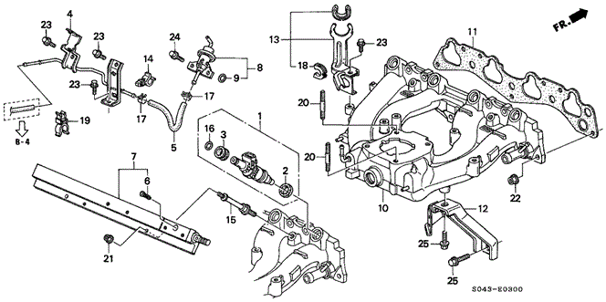 1997 Honda CIVIC SEDAN SEAL RING, INJECTOR (NOK) - (16472P0HA01) 1997 Honda CIVIC SEDAN SEAL RING, INJECTOR (NOK) - (16472P0HA01)