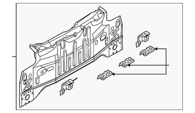 G9110-1ETMA Деталь REAR BODY PANEL