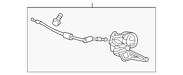 74855-TY2-A01 Деталь LEVER ASSY., TRUNK INSIDE