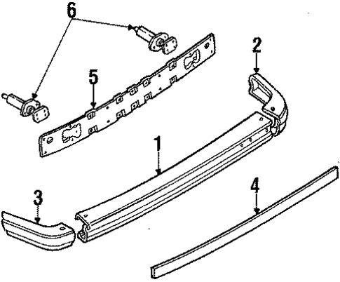 GLC REAR BUMPER