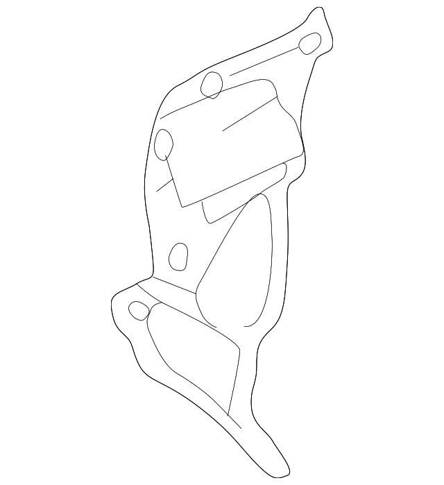 5220C322 Деталь REAR EXTN, RIGHT
