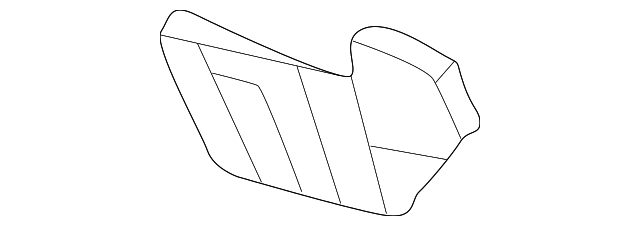 MR485784 Деталь GUSSET, RIGHT