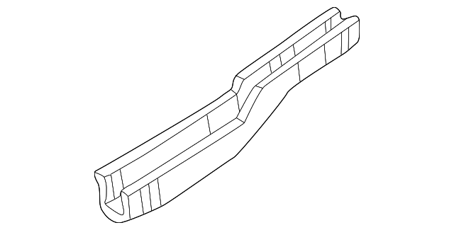 MR548097 Деталь CENTER RAIL, LEFT