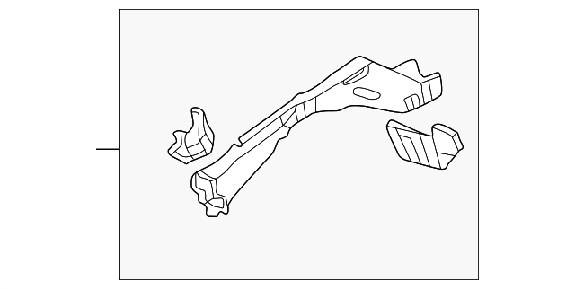 MR485782 Деталь FRONT SIDE RAIL, RIGHT