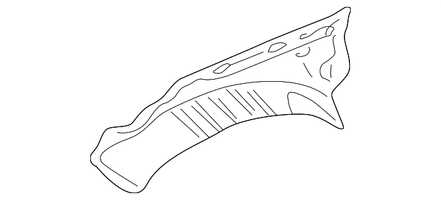MR485787 Деталь UPPER RAIL, LEFT