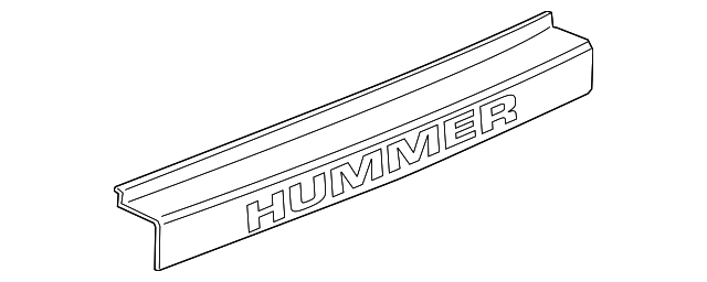12335667 Деталь BUMPER COVER