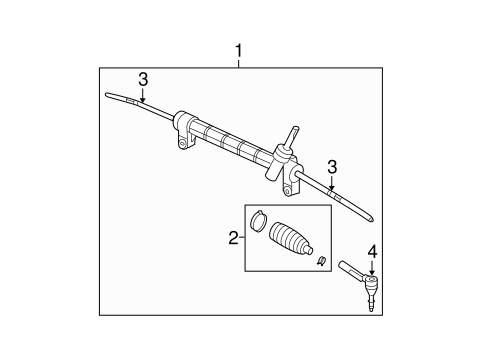 HHR STEERING GEAR & LINKAGE 2