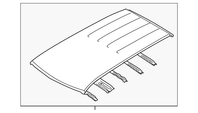 53600SC0019P Деталь ROOF PANEL