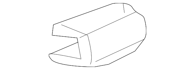 4L0-853-107 Деталь STRIP MOLDING CLIP, RIGHT