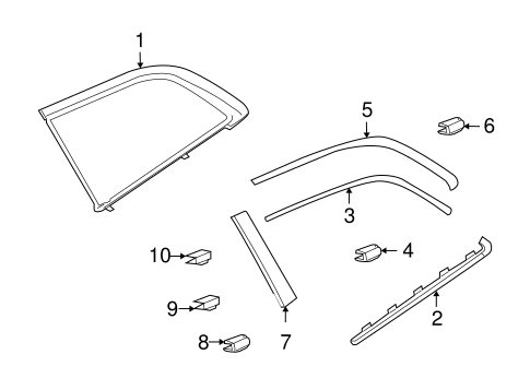 Q7 GLASS & HARDWARE