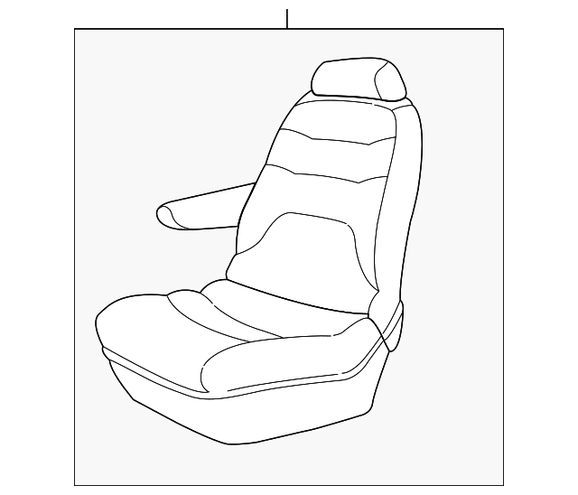 RR722L5AA Деталь SEAT ASSY, RIGHT