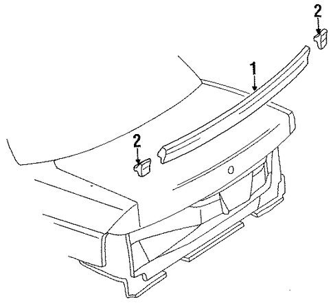 Corsica REAR SPOILER