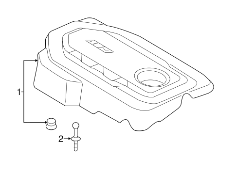 Sonata ENGINE APPEARANCE COVER