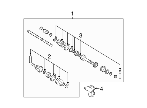 Maxima DRIVE AXLES