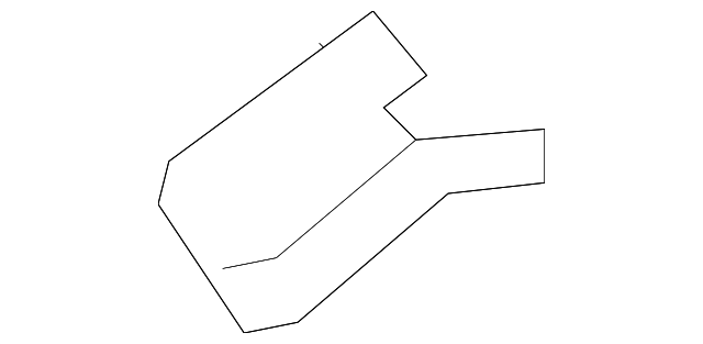 88561-3K000-QD Деталь TRACK END COVER, LEFT