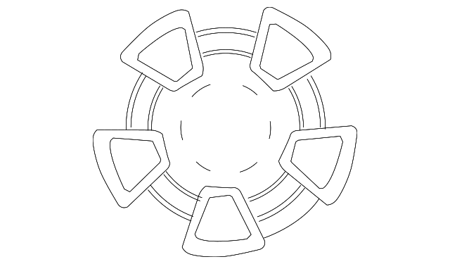 42611-35281 Деталь WHEEL, ALLOY