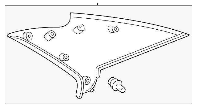 62470-AA040-A1 Деталь UPPER QTR TRIM, RIGHT