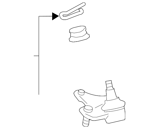 43330-49165 Деталь LOWER BALL JOINT