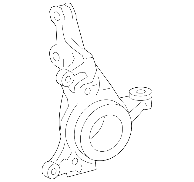 43211-0E010 Деталь KNUCKLE