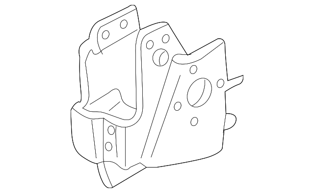 12363001 Деталь PIVOT BRACKET, LEFT