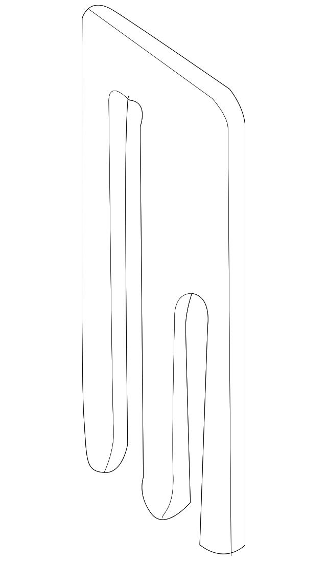 12363018 Деталь PIVOT BRACKET SHIM, LEFT
