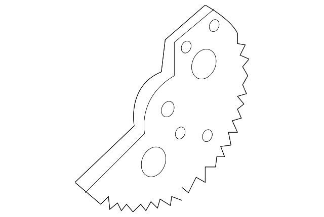 12363037 Деталь GEAR, LEFT