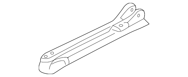 12362982 Деталь FRONT RAIL, RIGHT